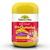 Nature's Way 佳思敏 挑食儿童 复合维生素+树莓 软糖60粒 富含维生素与矿物质